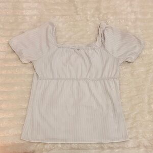 Elegant White Women's Top